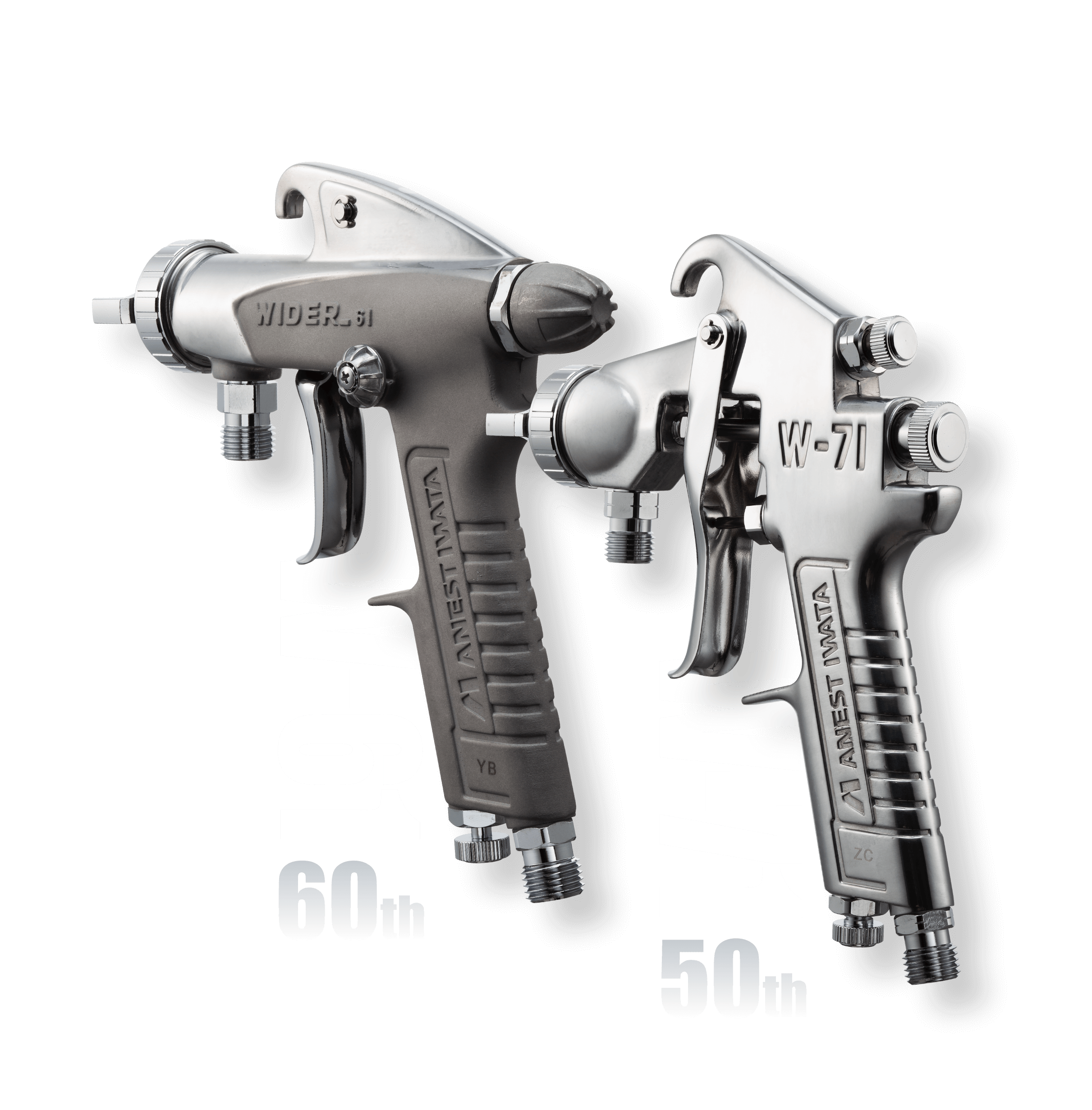 Súng phun sơn Anest Iwata W-61 và W-71 bản kỷ niệm